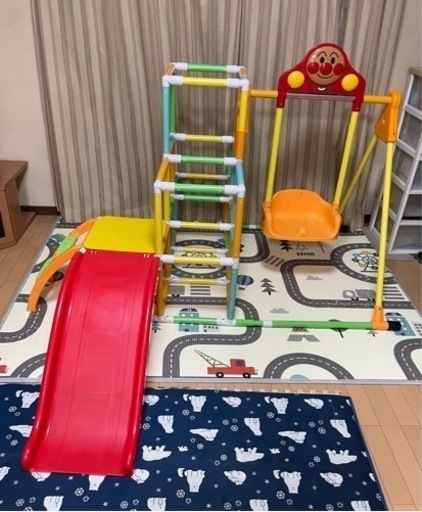 決まりました☘️値下げしましたアンパンマンブランコパークDX美品