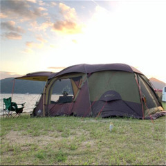 キャンプ　アウトドア　ロゴス テント 2ルームプレミアム PANELグレートドゥーブル XLセット 71809548 LOGOS