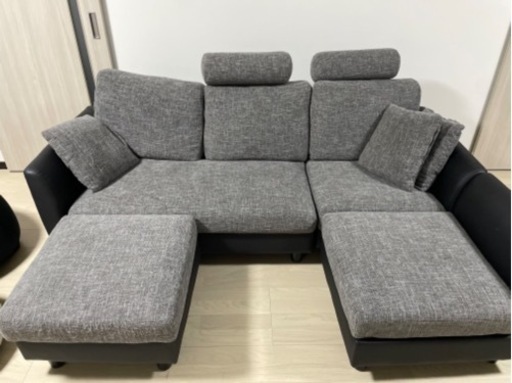 -直接引取or自社配送-LOWYA3人掛けカウチソファクッション付[幅172] 3人掛けカウチソファ クッション付き [幅172] | 【公式】LOWYA(ロウヤ