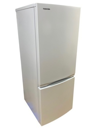 TOSHIBA 東芝 冷蔵庫 ノンフロン冷凍冷蔵庫 単身用冷蔵庫 GR-T15BS ホワイト 2022年製
