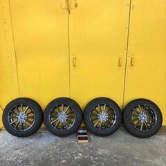 【値下げ】バリ溝2022年製スタッドレス＆ホイール15インチ4本フリード