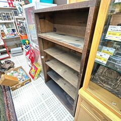 【ジモティ特別価格】昭和レトロ 棚 シェルフ 水屋 アンティーク 5段