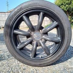 ＲＳ ワタナベ アルミホイール＆おまけタイヤ付４本セット