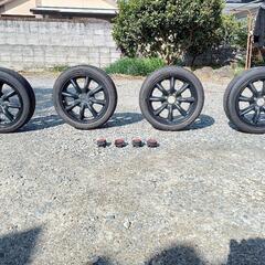 ＲＳ ワタナベ アルミホイール＆おまけタイヤ付４本セット