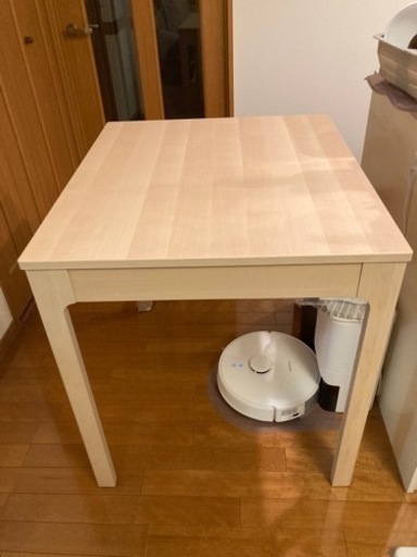 【IKEA】伸長式ダイニングテーブル(ほぼ新品)