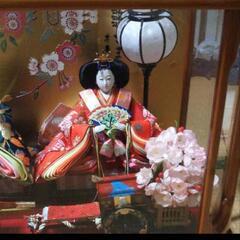 雛人形　ケース飾り