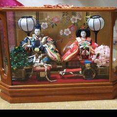 雛人形　ケース飾り