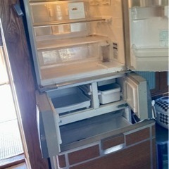両開き 冷蔵庫 SJ-WS41P 412L 冷凍冷蔵庫 2008年製