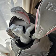 ゼクシオ キャディバッグ＆ゴルフクラブ8本set