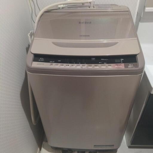 洗濯機 日立 ビートウォッシュ BW-10WV Nシャンパン 2015年製