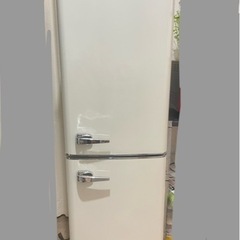 レトロ　冷蔵庫　130ℓ   2022年製　【応募ページ】