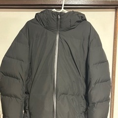 3000円　ユニクロ　ダウンXL　ブラック