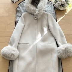 ◆美品◆Apuweiser riche アプワイザー5wayコート　ライトグレー