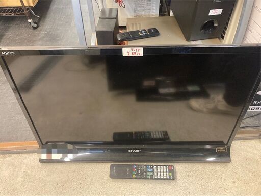 ☆中古￥8,800！SHARP　液晶テレビ　家電　LC-32J9型　2013年製　【BK289】