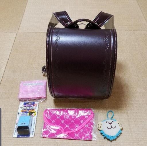 カザマランドセル 焦げ茶リボン