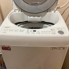 SHARP 2022年製 8kg 洗濯機