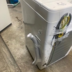 万代店　★2019年製★美品 中古★AQUA 6kg 簡易乾燥機能付！「高濃度クリーン洗浄」洗濯機【AQW-KS6G】 万代店 ☆2019年製☆美品 中古☆AQUA 6kg 簡易乾燥機能