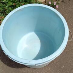 らっきょう樽　樽　　らっきょうタル　大きいバケツ　タル#75