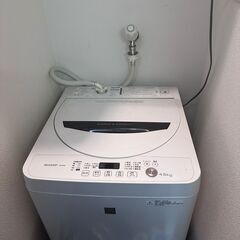 SHARP　洗濯機 ES-G4E3-KW 2016年製 4.5k