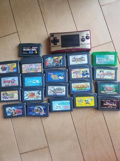 売約済)ゲームボーイアドバンス micro ➕ゲームソフトお好きなの(全部可)