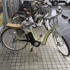 【✨新品・未使用品❗️電動アシストでこの価格❗️ 3段変速ギア❗️優しいイエローカラー❗️メーカー保証1年❗️✨】21TECHNOLOGY 26インチ電動アシスト自転車