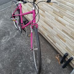 中古自転車 クロスバイク 7変速 440mm 軽整備済み 防犯登録対応 町田 
