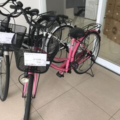★ジモティ割あり★  自転車 26インチ ピンク クリーニング済...
