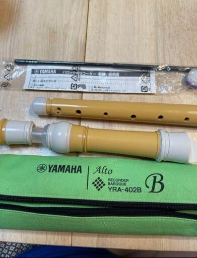 Yamaha ヤマハ バイオマス由来樹脂製アルトリコーダー YRA-402B