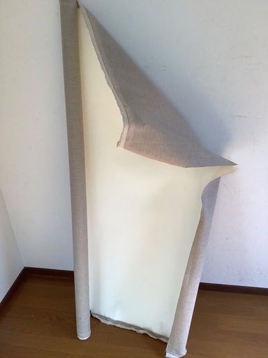 麻中目145ロールキャンバス4.5m