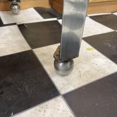 ステンレス作業台　905×450×650 業務用　アジャスター高さ調節可能　店舗用品　飲食店