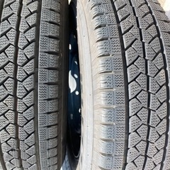 ハイエース　スタッドレス　ブリザック　純正サイズ