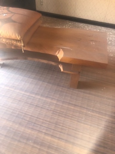 松の木テーブル ダイニングテーブル 幅140×奥70×高75 厚5cm