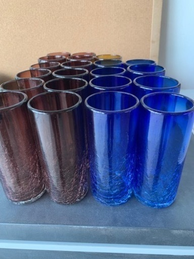 琉球グラス　美品20点　1点黄色サービス