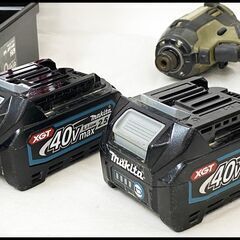 中古 マキタ 40V TD002GRDX (O) オリーブ インパクトドライバー TD002GRDXO 2.5Ah 【充電器無し】領収証可