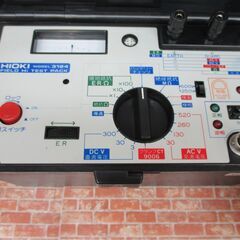 HIOKI 3124 計測器 ジャンク品 バッテリーケース破損有 現状品【ハンズ