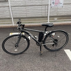 中古クロスバイク 自転車 オートライト付き