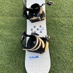 【NAKED】スノーボード　キッズ　板88㎝　ブーツ 17〜17.5㎝