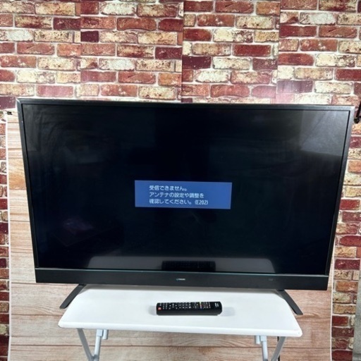 maxzen 43型 4K対応 液晶テレビ JU43SK03 リモコン付き　2020年