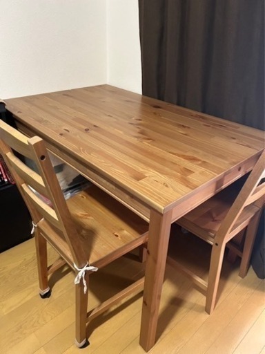 【IKEA】ダイニングテーブル・イス4脚セット