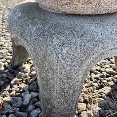 【売約済】雪見灯籠 庭園 和風置物 六角雪見 石灯籠