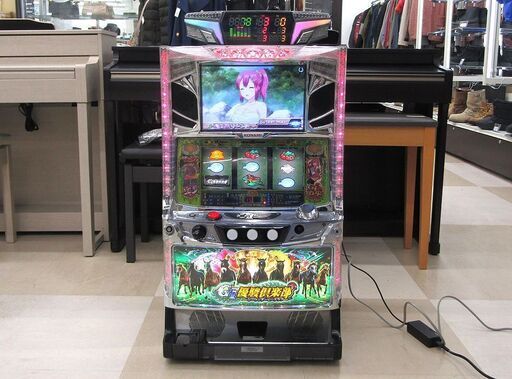 札幌市清田区  パチスロ実機 KPE ＧⅠ優駿倶楽部/G1ダービークラブ パチスロ実機 5号機 コイン不要機付きデータカウンター付属