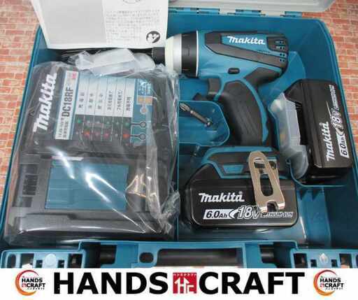 makita マキタ TP141DRGX 4モードインパクトドライバ 未使用 18V 6.0Ah バッテリー×2 充電器 フルセット 【ハンズクラフト宜野湾店】