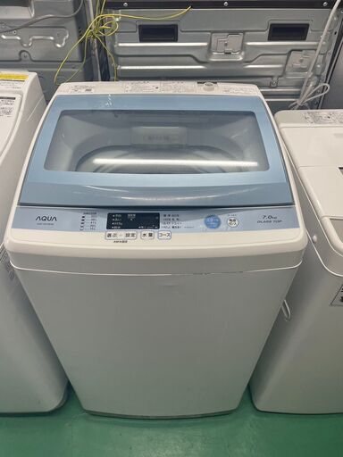 大阪⭐️エコマックス♻️「T440」2017年式7キロ洗濯機\tAQUA\tAQW-GS70E(W)