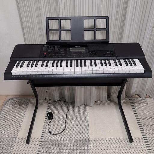 CASIO CT-X700, スタンドCS-7W, ペダル SP-20 セット