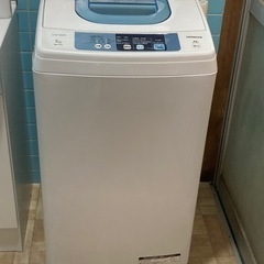 ⭐️決まりました⭐️日立　洗濯機　5kg  スリム&コンパクト