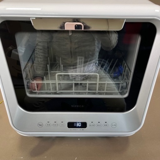 シロカ 食器洗い乾燥機 SS-M151 2019年製 食洗機 工事不要 タンク式
