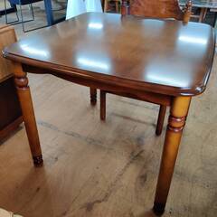 【愛品倶楽部柏店】karimoku ダイニング3点セット コロニアル