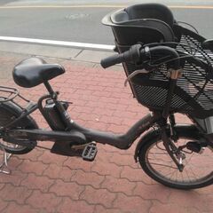 自転車店から出品です。　ヤマハ　キスミニ　6年使用　バッテリー2...