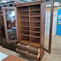 【愛品倶楽部柏店】カリモク 2枚扉書棚 フラミッシュ