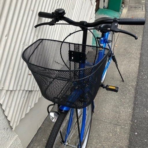 【売約済】【品川区リサイクルショップ】自転車　27インチ　街乗り　町乗り　ちょい乗り　サイクルスポット　cycle spot  カゴ付き　27型　ママチャリ